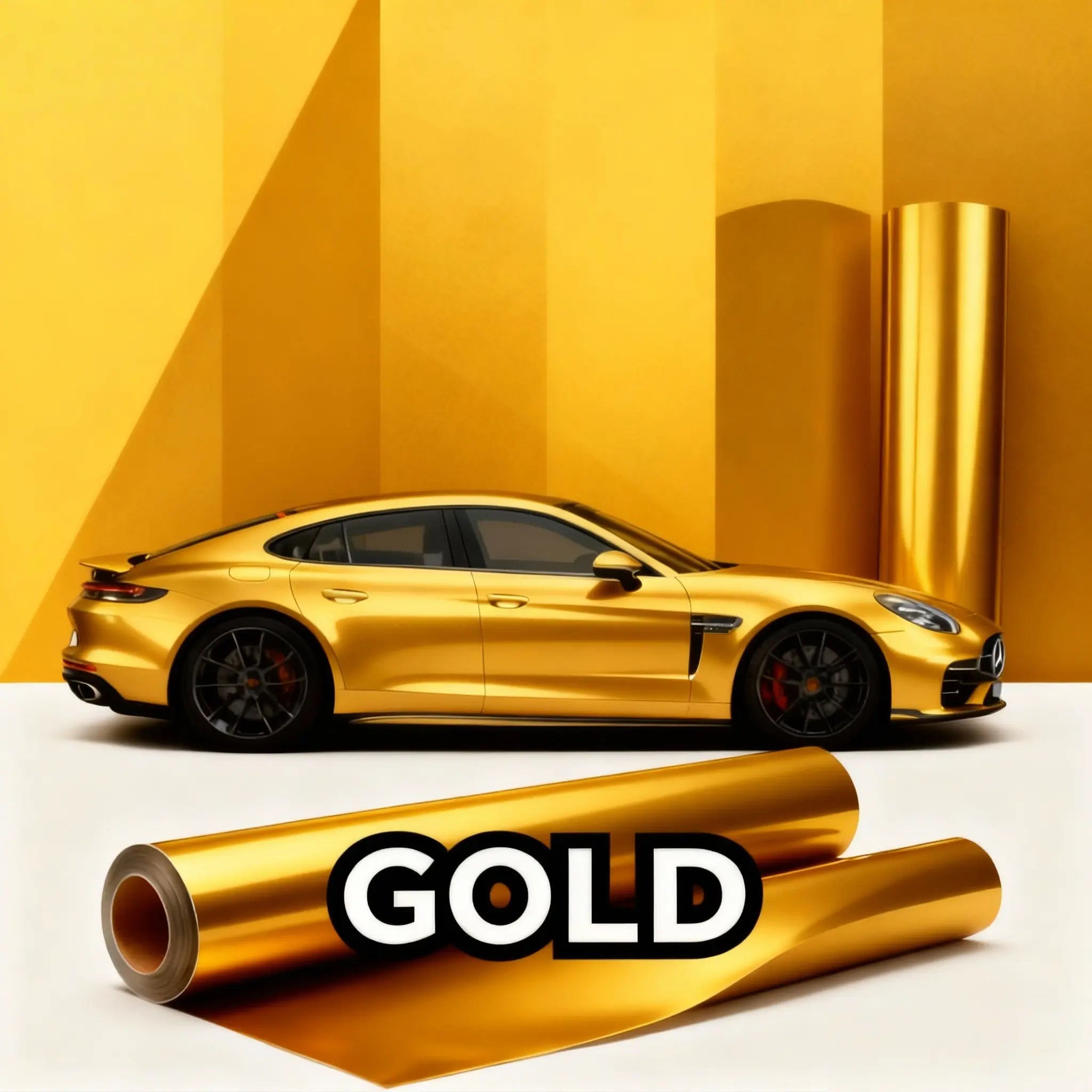 Gold Vinyl Wraps - Kaleido