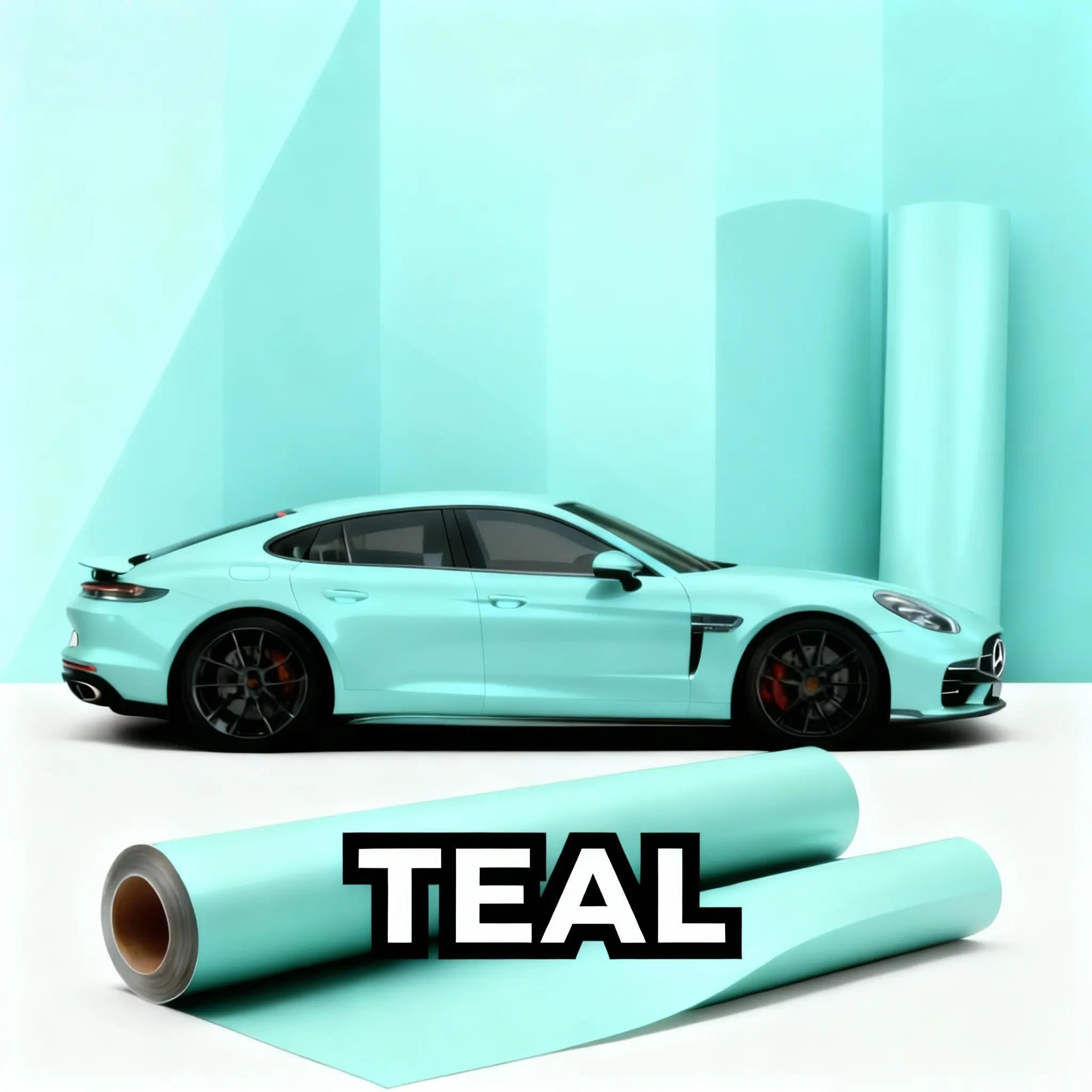 Teal Vinyl Wraps - Kaleido