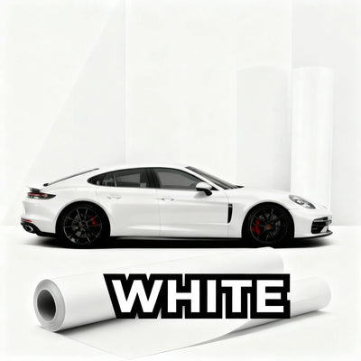 White Vinyl Wraps - Kaleido