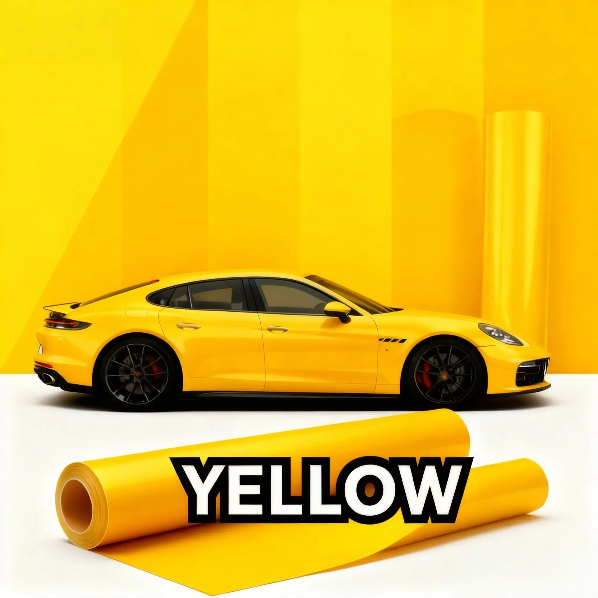 Yellow Vinyl Wraps - Kaleido