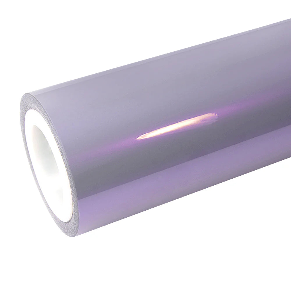 Mystic Violet color shift vinyl wrap roll - Changes from grey to purple - Kaleido