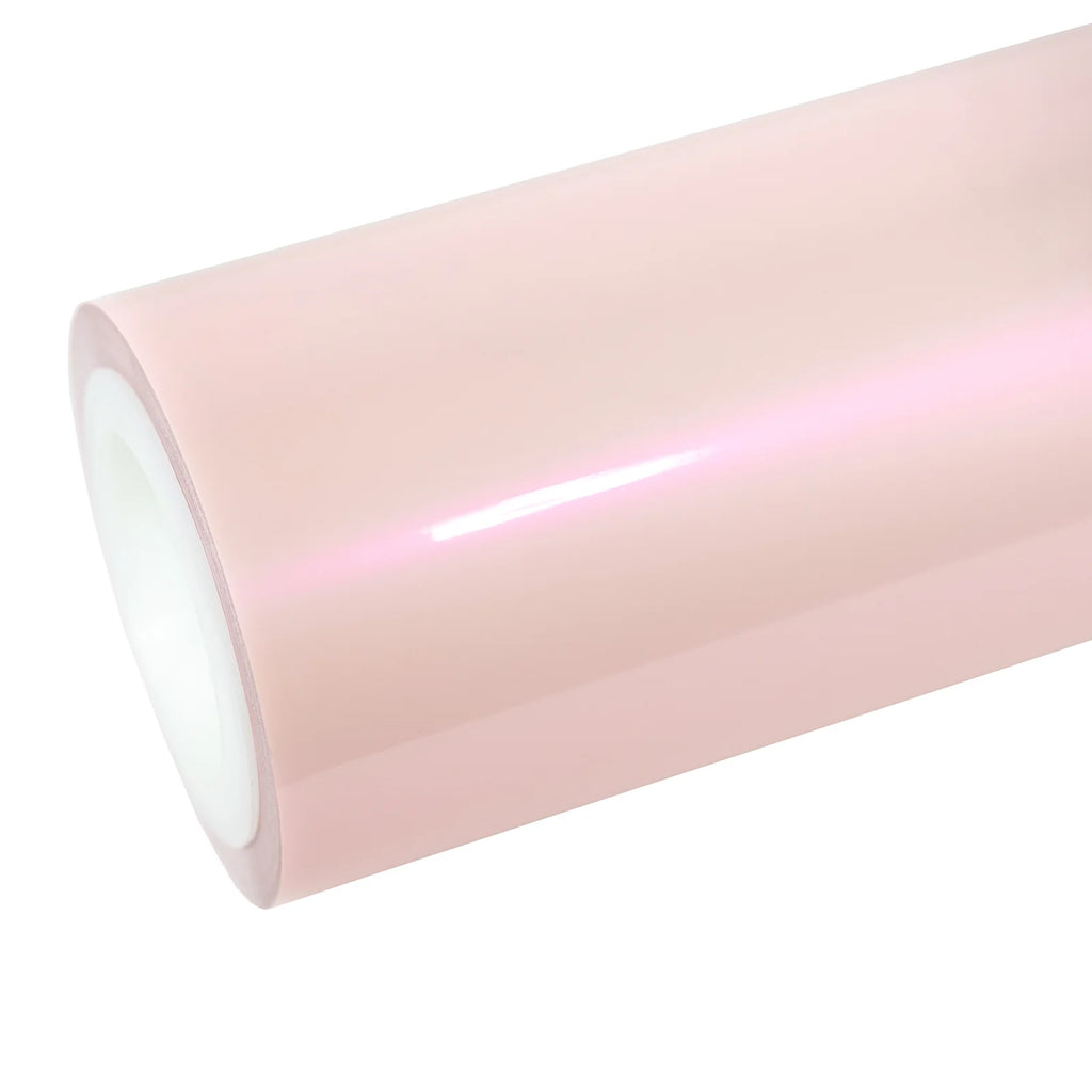 Color Shift Pink Purple vinyl wrap roll - transitions from soft pink to deep purple - Kaleido