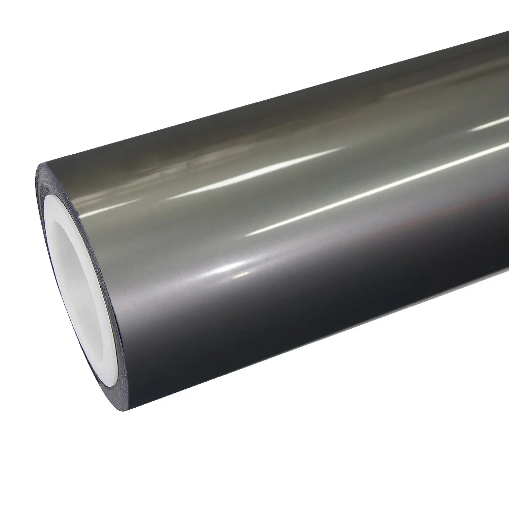 Liquid Silver gloss metallic vinyl wrap roll - Molten silver finish with mirror-like brilliance - Kaleido