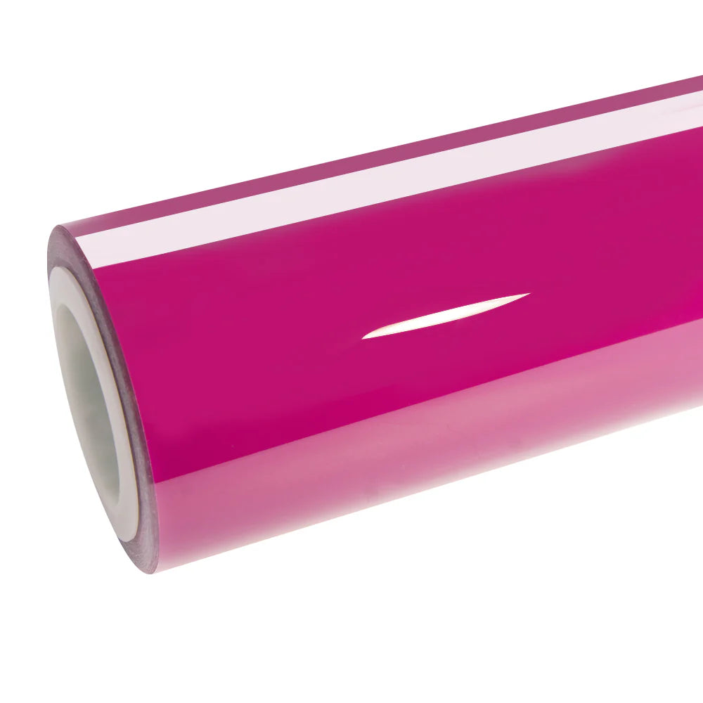 Ruby Night Star gloss vinyl wrap roll - Porsche OEM color match, deep ruby red with star-like brilliance - Kaleido