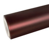 Satin Chrome Silk Red Vinyl Wrap