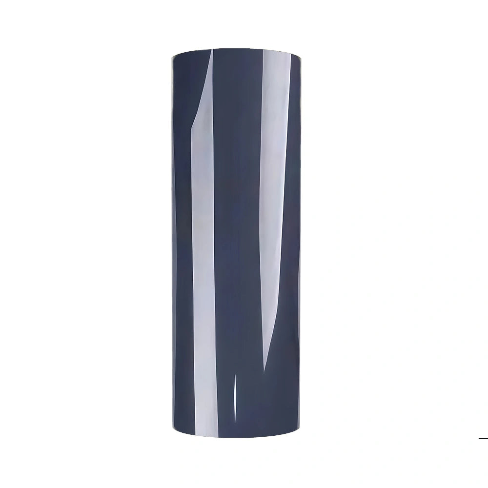Self-healing Soft Gray Headlight Tint roll on white background - Light smoke protective film - Kaleido